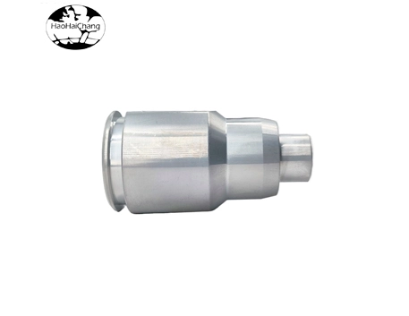 HHC-759 aluminium aloi bahagian hab berbentuk kecil roller bulat flange