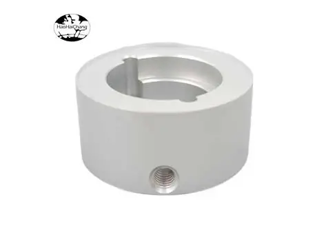 HHC-ACT-05 aluminium Spiral round nut hollow steel sleeve melalui lubang dalam cincin penahan cincin tetap