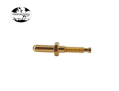 HHC-766 silinder Threaded tembaga Pin Pin skru kedudukan Pin