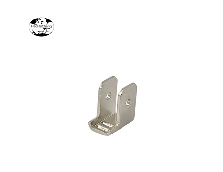 HHC-229 nikel bersalut keluli tahan karat U berbentuk Double Plug Terminal Lug