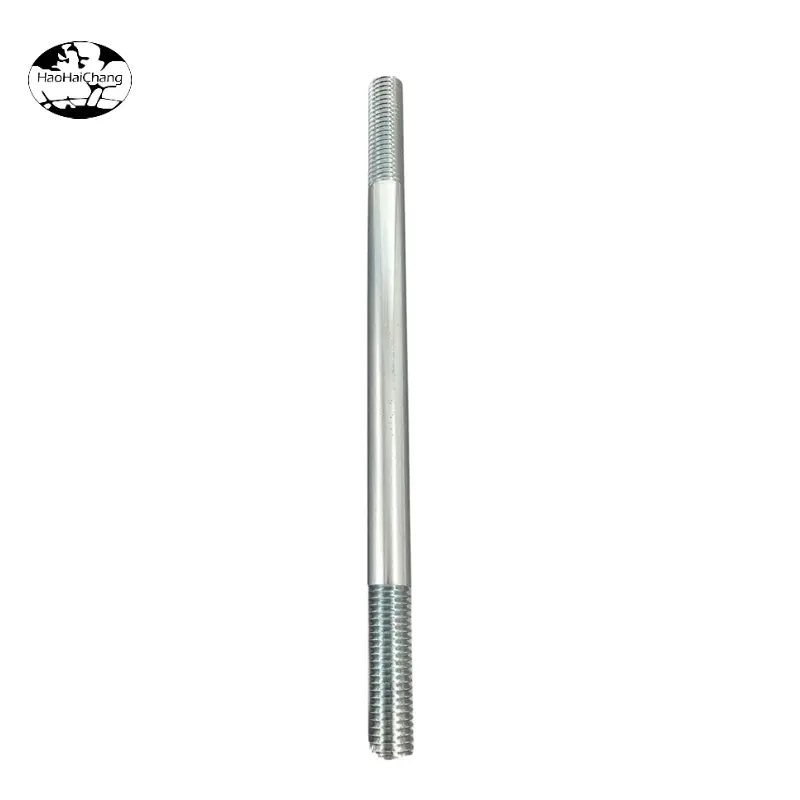 HHC-1143 keluli tahan karat CNC Turning Double-headed Threaded screws studs
