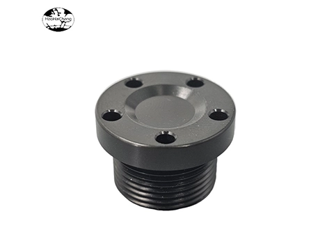 HHC-1120 zink hitam bersalut Flange kepala skru penutup